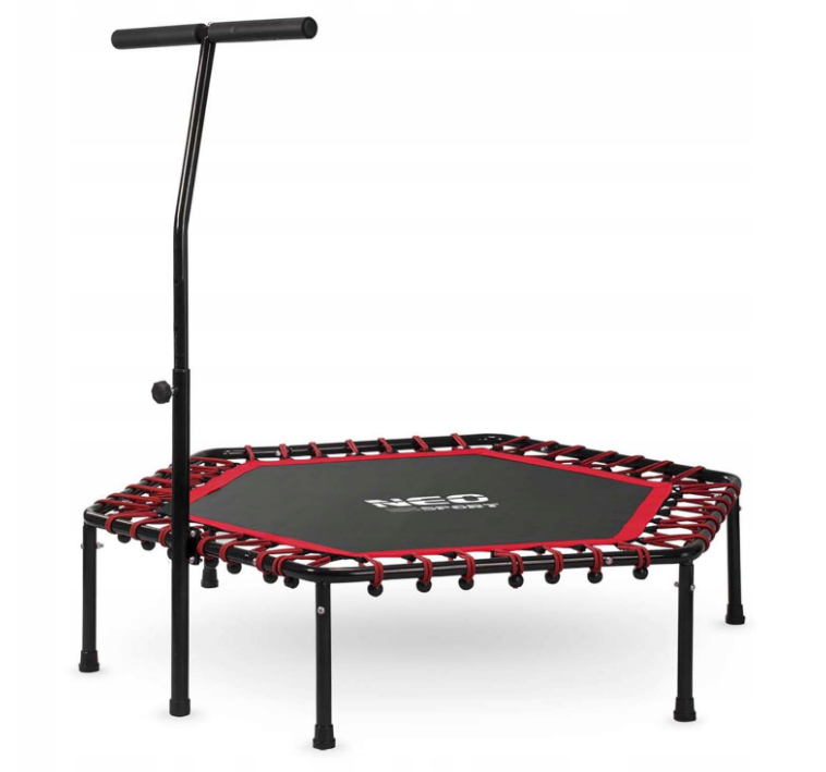 Фитнес батут Neo-Sport 127 см Red-black (1104)