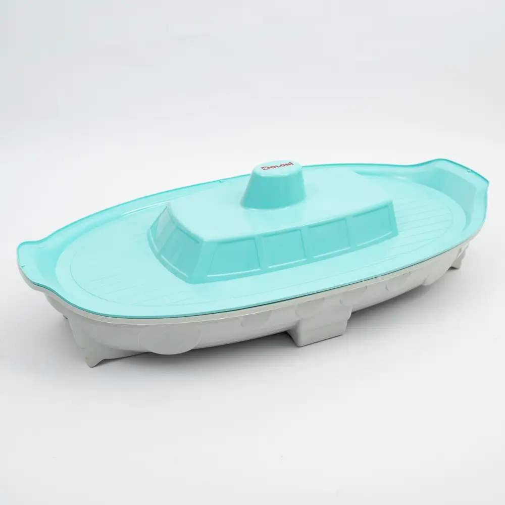 Песочница DOLONI Кораблик голубой 140х72х40