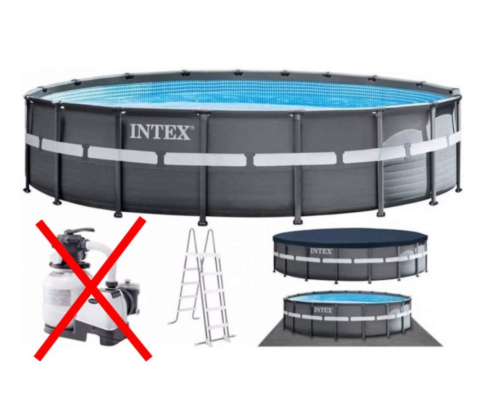 Каркасный бассейн Intex 26330-1 New 549 x 132 см ULTRA XTR™ FRAME POOL (без насос-фильтра)