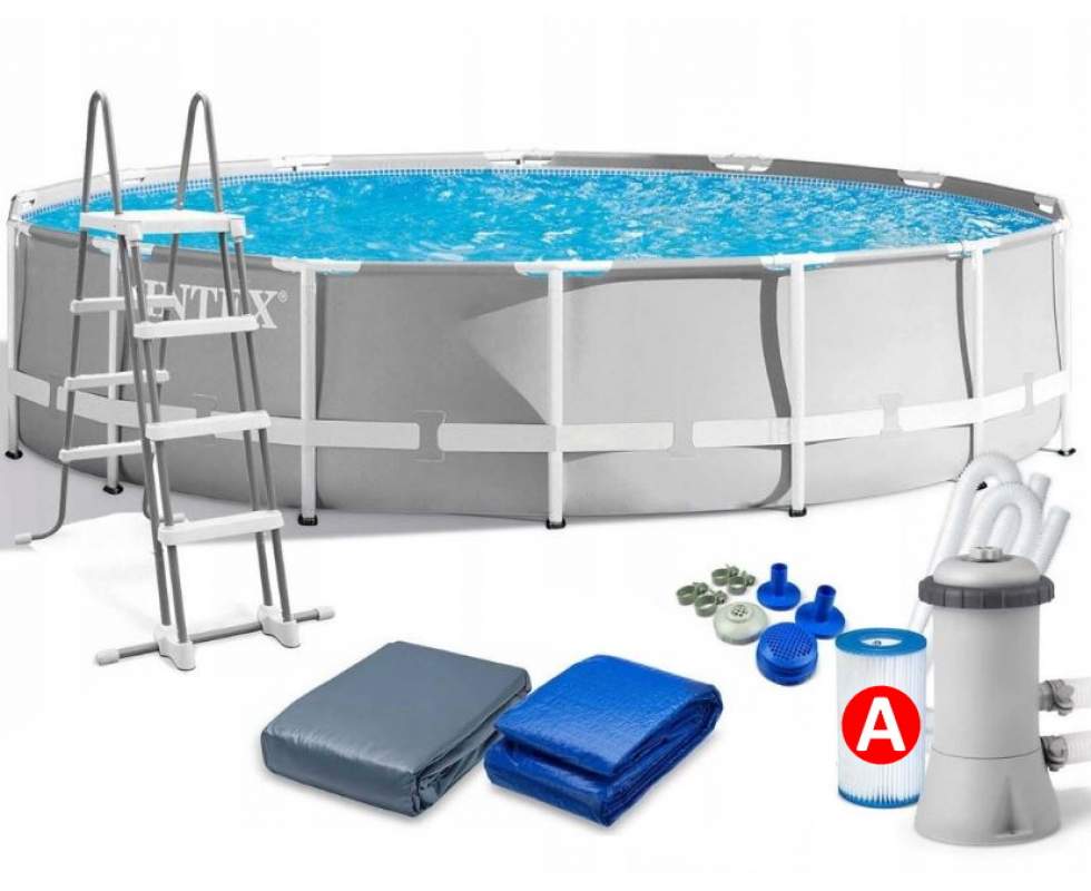 Каркасний басейн  457 x 122 см. Prism Frame Pool Intex 26726