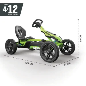 Веломобиль BERG Rally DRT Green