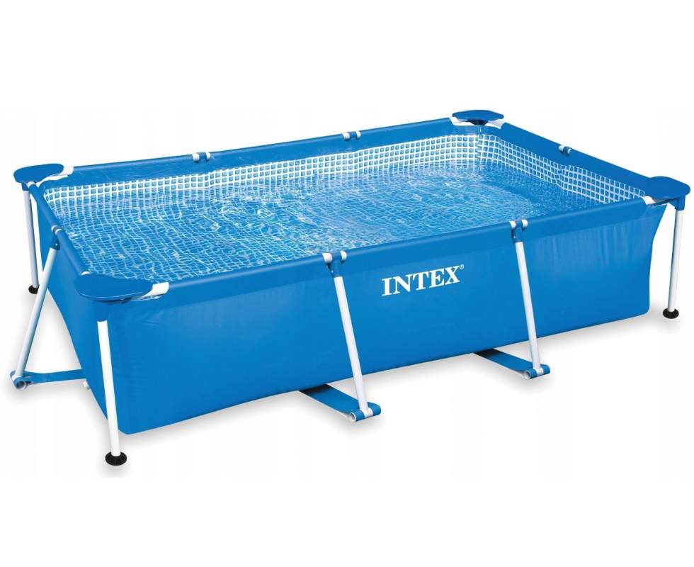 Intex 28270, каркасный бассейн 220 x 150 x 60 см Rectangular Frame Pool