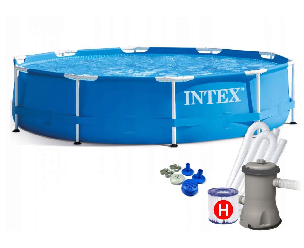 Каркасный бассейн Intex 28202, 305 x 76 см Metal Frame Pool