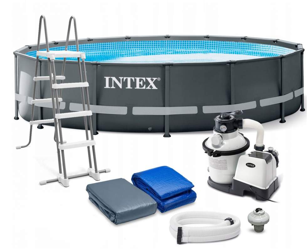Каркасный бассейн Intex 26326,  488 x 122 см ULTRA XTR™ FRAME POOL