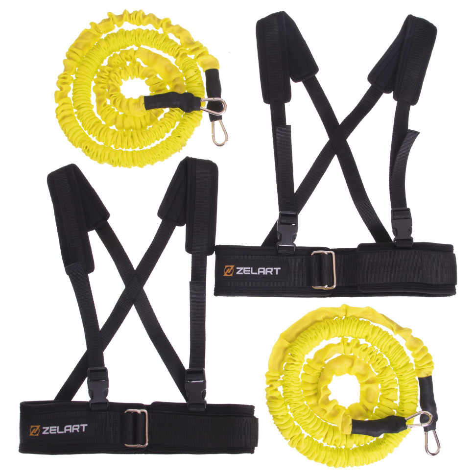 Тренувальна система парна Zelart Catapult Trainer FI-2791 (MD1337) (латекс, р-р 2000х12х5мм)