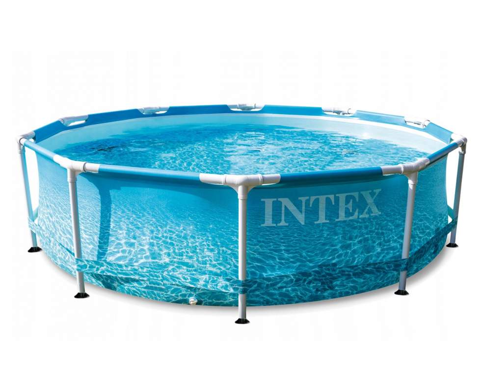 Каркасный бассейн Intex 28206, 305 x 76 см Морской принт Metal Frame (Intex 28200)