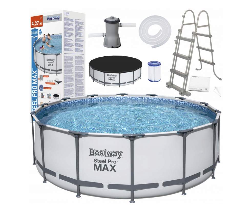 Каркасный бассейн Bestway 5612x,  427 x 122 см Steel Pro MAX