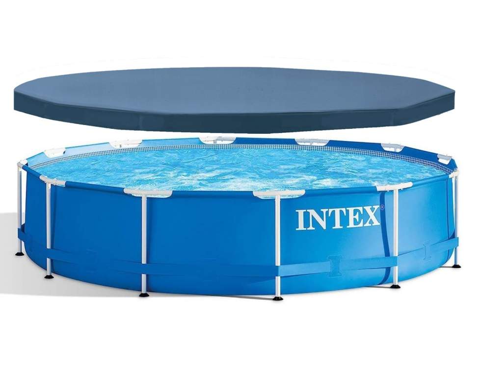 Каркасный бассейн 366 x 76 см Intex 28210-3 New (в комплекте с тентом 28031)