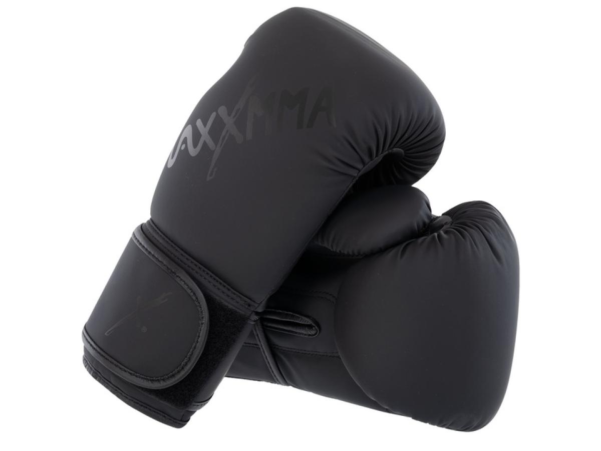 Перчатки для бокса MaxxMMA GB10 10унций черные