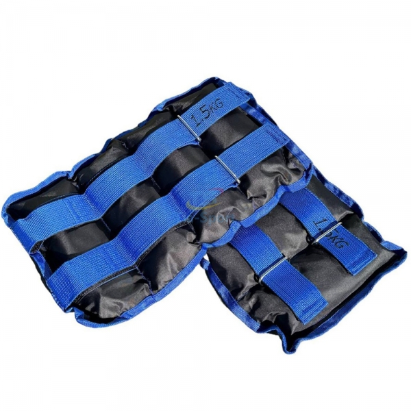 Утяжелители-манжеты для рук и ног 2×1,5 кг G8833-3BL TIA-SPORT
