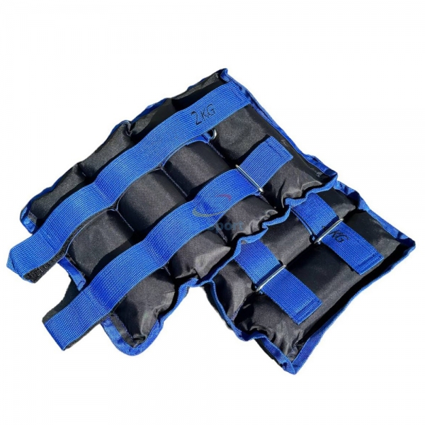 Утяжелители-манжеты для рук и ног 2×2,0 кг G8833-4BL TIA-SPORT