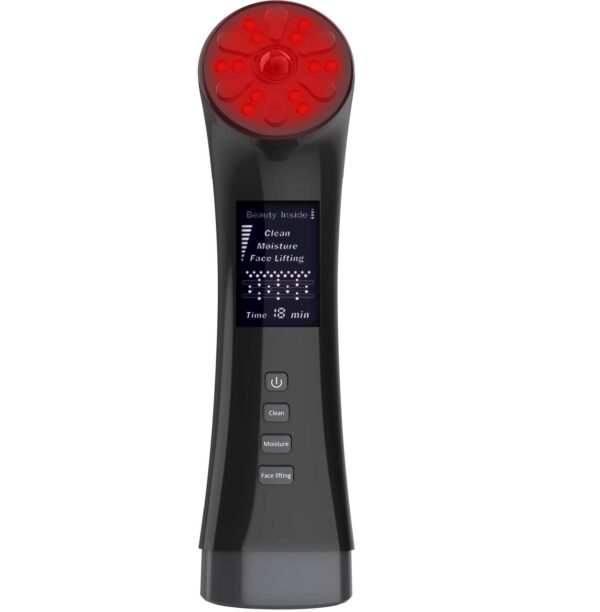 Микротоковый массажер для лица Doctor-101 + RF лифтинг + EMS + светотерапия для лифтинга и омоложения кожи (BP-1868)