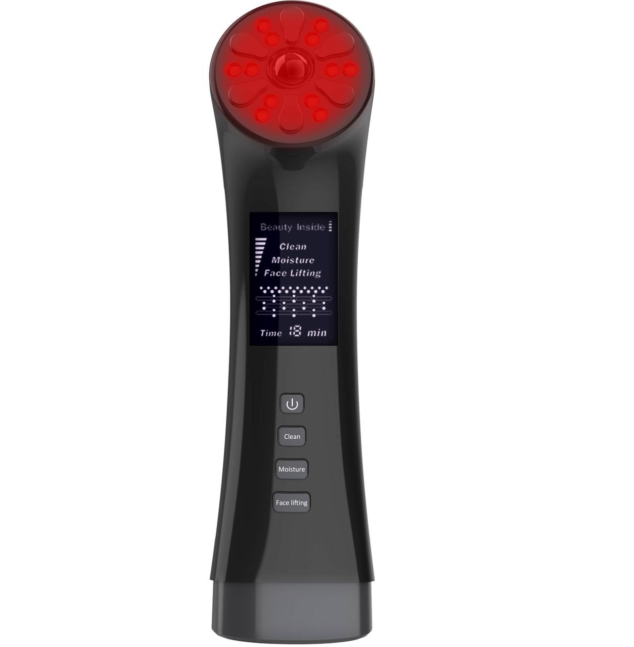 Микротоковый массажер для лица Doctor-101 + RF лифтинг + EMS + светотерапия для лифтинга и омоложения кожи (BP-1868)