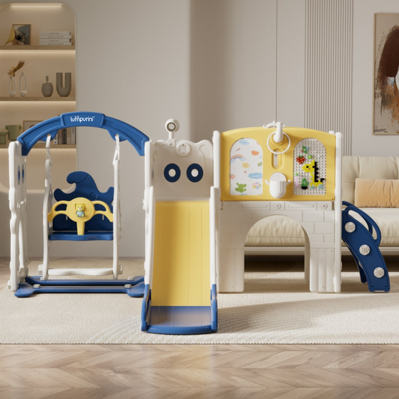 Дитячий ігровий комплекс Lumpurini Kiddiplay 8-в-1 для дому та вулиці. Ігровий майданчик для дітей (KD107)