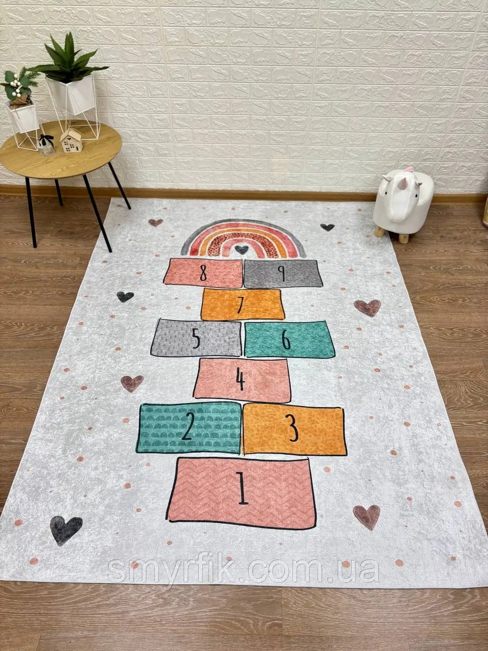 Детский безворсовый ковер «Mod05475» 150х200