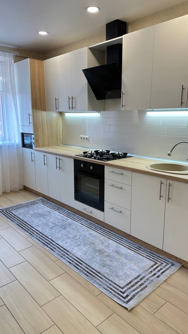 Современный безворсовой ковер «Mod04777»  80х200см