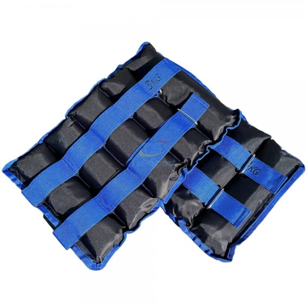 Утяжелители-манжеты для рук и ног 2×3,0 кг G8833-6BL TIA-SPORT