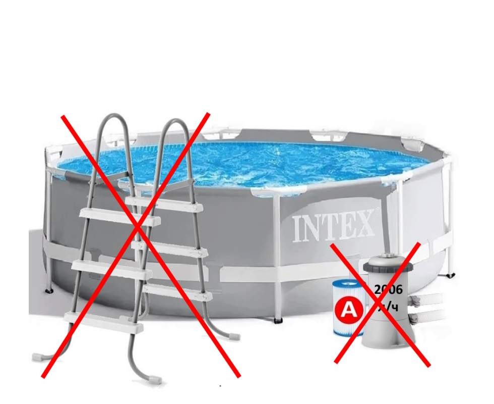 Intex 26706SC-0 New (Диаметр 305 x Высота 99см) Каркасный бассейн Prism Frame Pool