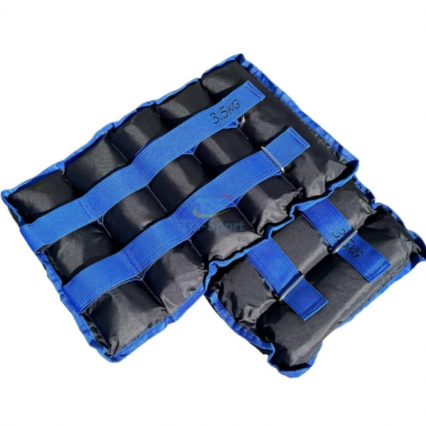 Утяжелители-манжеты для рук и ног 2×3,5 кг G8833-7BL TIA-SPORT
