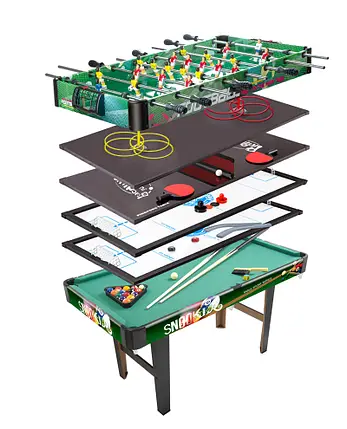 Настольная игра 6в1 Avko GT04 футбол, бильярд, тенис, аэрохоккей