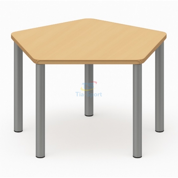 Детский учебно-игровой пятиугольный стол 121×110 см TIA-SPORT