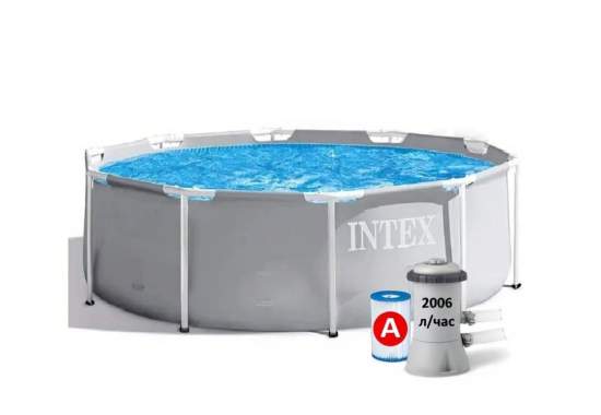 Каркасный бассейн Prism Frame Premium Pool Intex 26706ND (Диаметр 305 x Высота 99см)