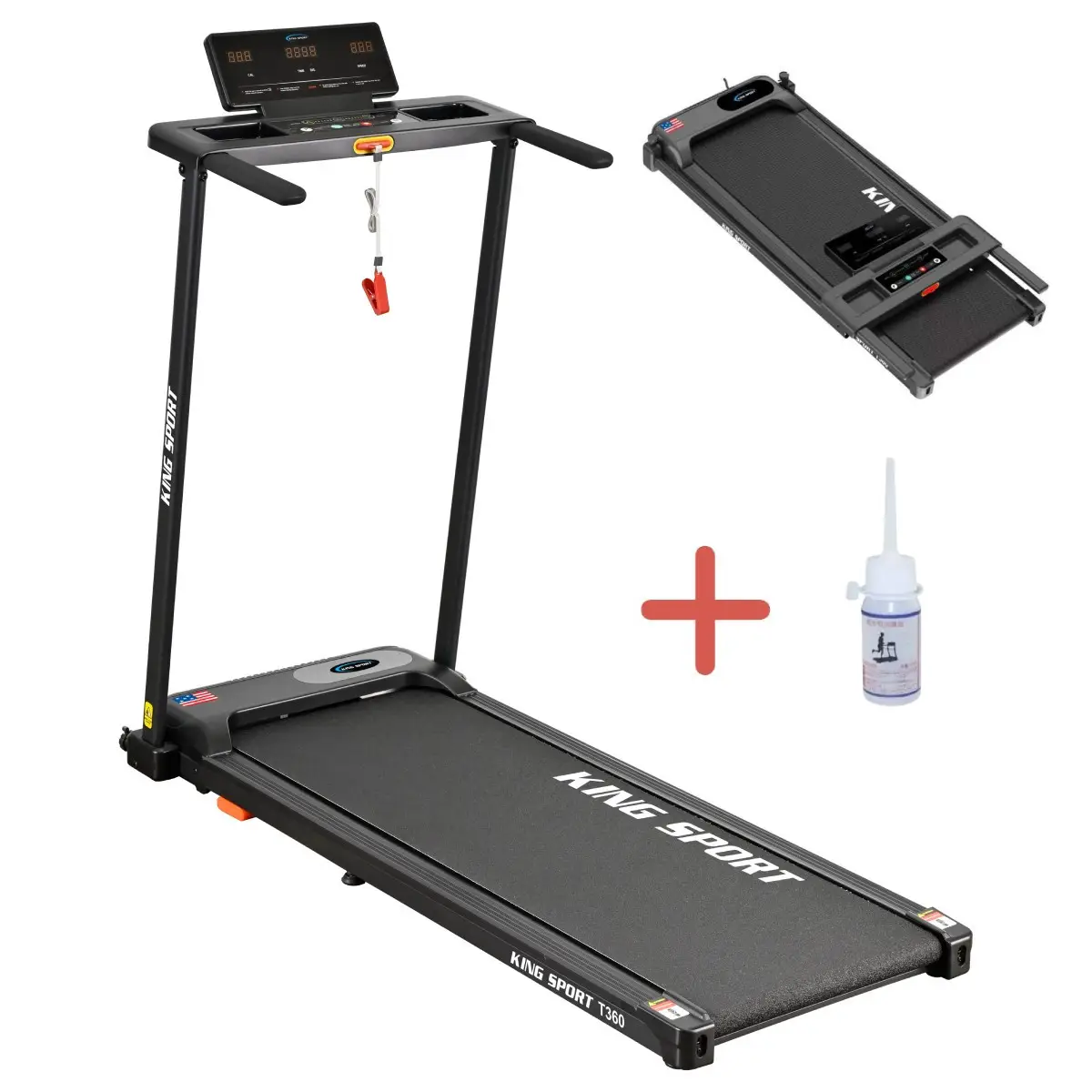 Бігова доріжка King Sport T-360 до 110 кг електрична + Подарунок!