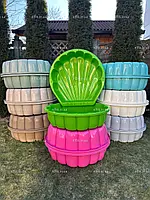 Песочница Ракушка Doloni Розовая